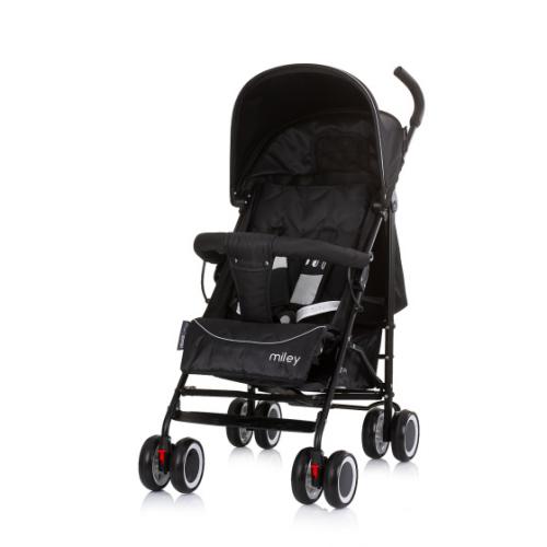 Chipolino Miley Opvouwbare Plooibuggy Reisbuggy Obsidian Zwart