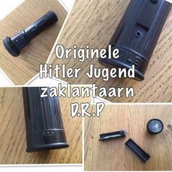Originele Hitler Jugend bakelieten zaklantaarn D.R.P
