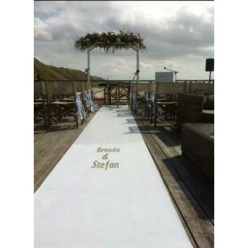 Witte trouwloper