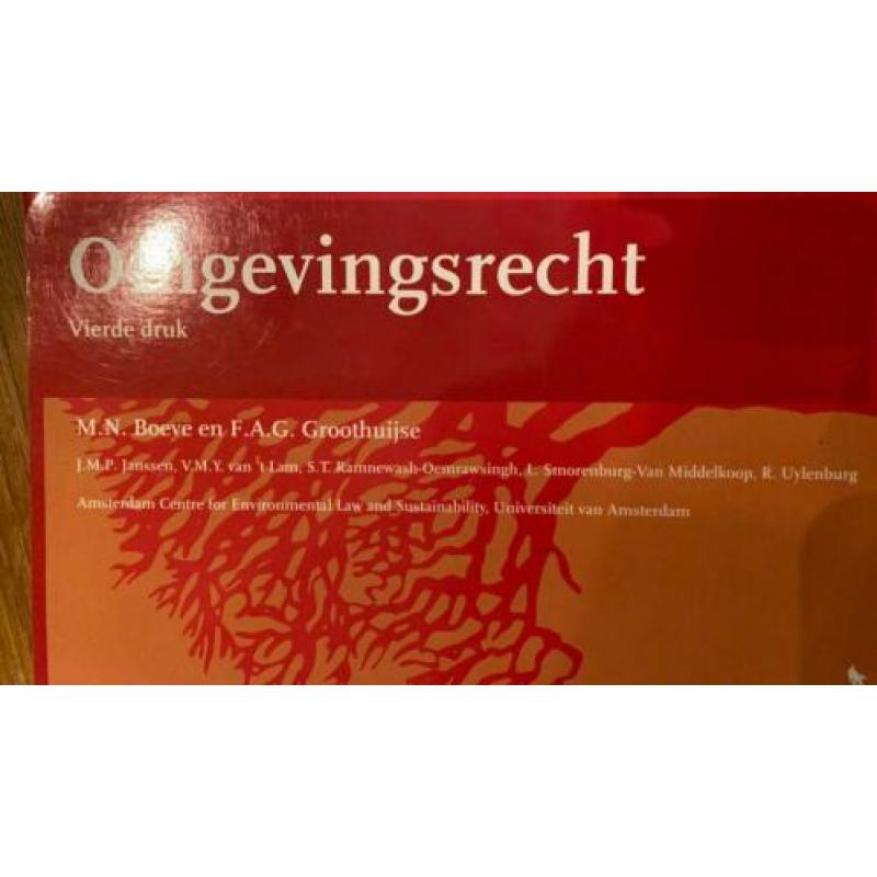 Omgevingsrecht M.N. Boete en F.a.g. groothuijse