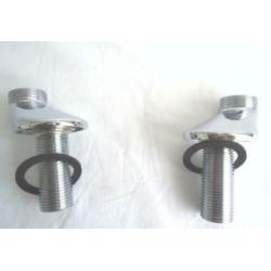 Chr. zwaai aansluit koppeling laag 3/4 x 1/2 set a 2stuks