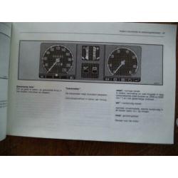 OPEL KADETT - Bediening, Veiligheid, Onderhoud - 1987