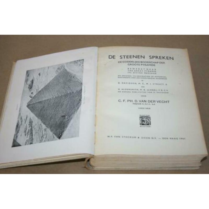De steenen spreken - Originele uitgave 1941 !!