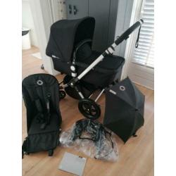 Bugaboo cameleon 3 ZWART ZO GOED ALS NIEUW