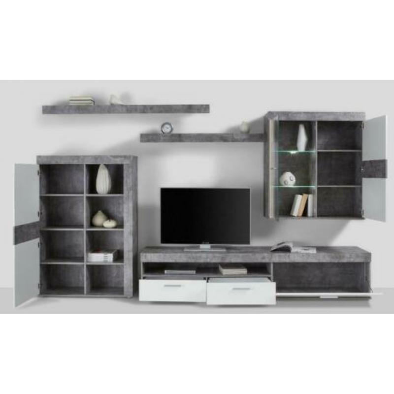 BESTE KOOP! TV-Meubel EMMA 5-DELIG! Nieuw+Garantie+Bezorging