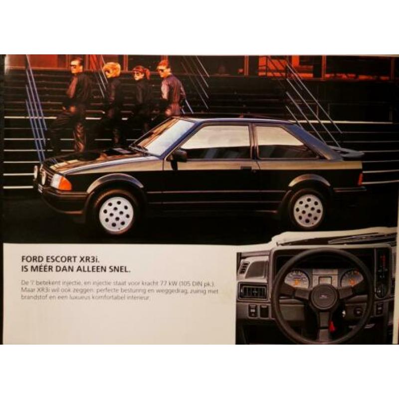 FORD Escort XR3i / Cabrio - 1985 autofolder