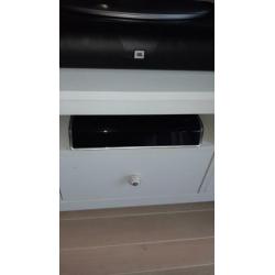 TV-meubel wit gebeitst
