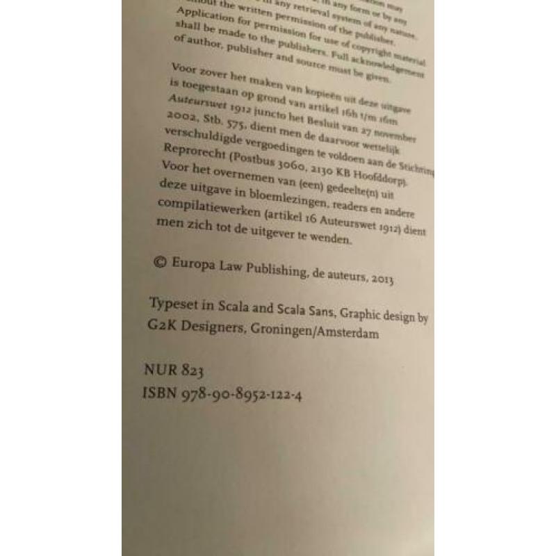 Omgevingsrecht M.N. Boete en F.a.g. groothuijse