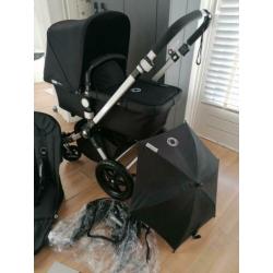 Bugaboo cameleon 3 ZWART ZO GOED ALS NIEUW