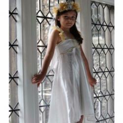 CARNAVAL engelenjurk jurk engel met vleugels 6-8 jr *TEAB*