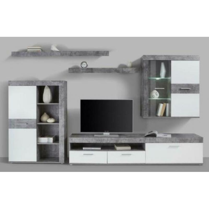 BESTE KOOP! TV-Meubel EMMA 5-DELIG! Nieuw+Garantie+Bezorging