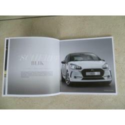 Brochure folder Citroën Citroen D S DS 3 DS3 cabrio