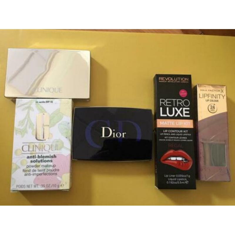 Lotje luxe make-up Dior Clinique