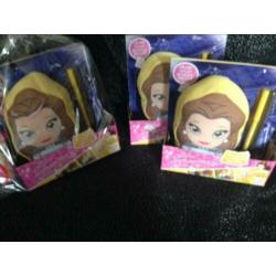 Traktatie laatste 8x prinses knuffel, stift, potlood,snoepje