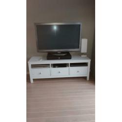 TV-meubel wit gebeitst
