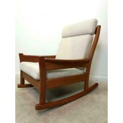 Fauteuil / Schommelstoel / Dyrlund Denemarken / '60