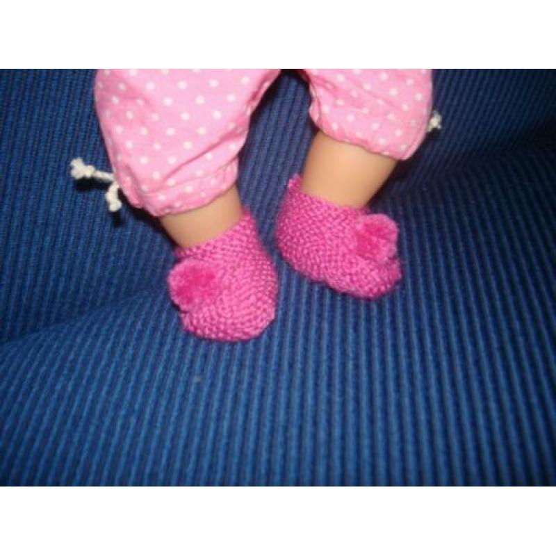 Poppenkleertjes - POPPENSLOFJES/PANTOFFELTJES