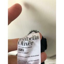 Zwarte jurk Isabella Oliver, positiekleding