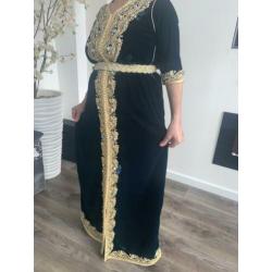 Caftan donker groen