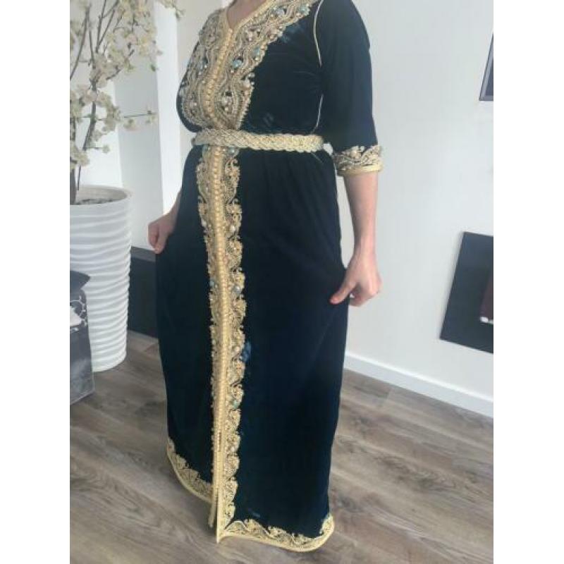 Caftan donker groen