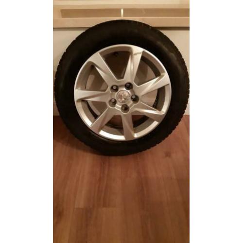 Velgen met winterbanden seat ibiza 185/60/R15