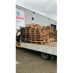 Pallets te koop gevraagd (blok, wegwerp, euro, cp & plastic)