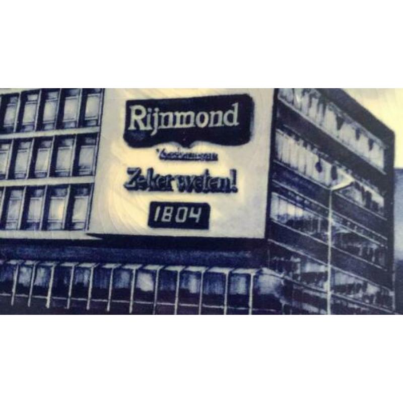 Rijnmond 1960-1985 Delfts blauw // diam. 24 cm