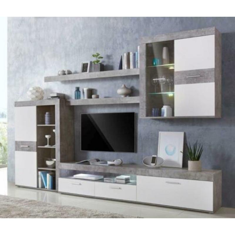 BESTE KOOP! TV-Meubel EMMA 5-DELIG! Nieuw+Garantie+Bezorging