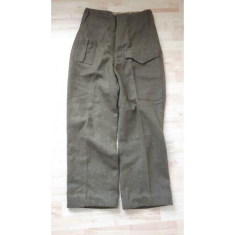 WW2 Canadees, kleding, broek '44