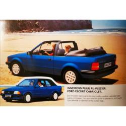 FORD Escort XR3i / Cabrio - 1985 autofolder