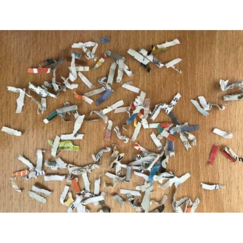 Confettie in grote zakken 240Liter