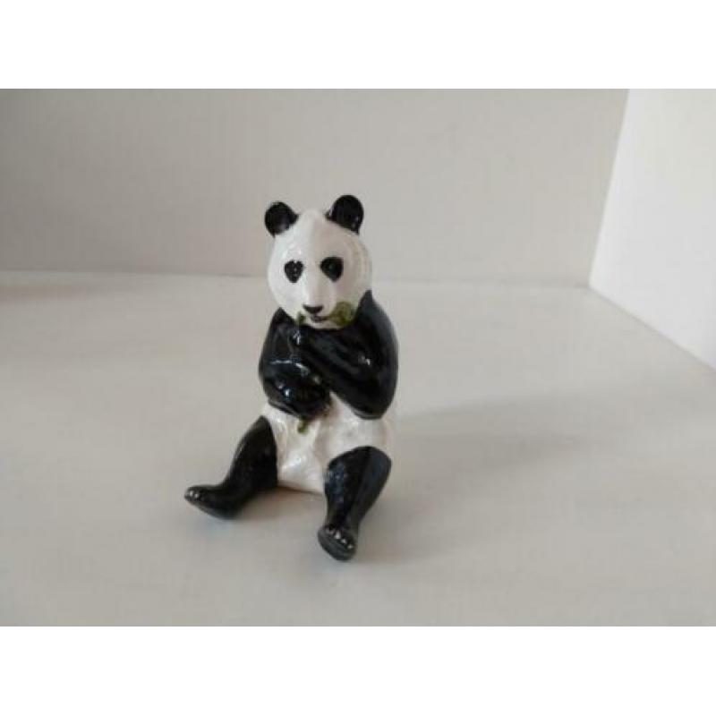 Beswick Panda Chi Chi met Bamboespruit, Zeer Zeldzaam