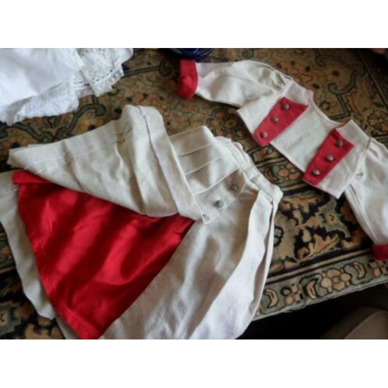 kleding voor antieke pop 70 cm