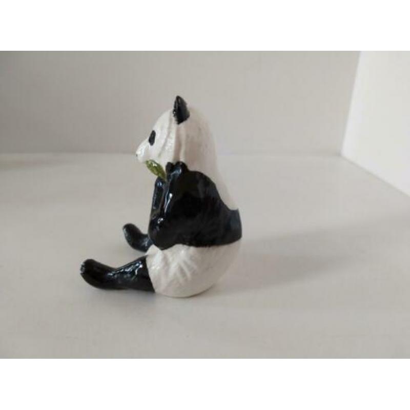 Beswick Panda Chi Chi met Bamboespruit, Zeer Zeldzaam