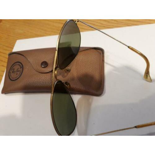 Vintage originele Ray-Ban heren zonnebril met etui