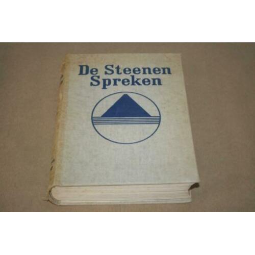 De steenen spreken - Originele uitgave 1941 !!