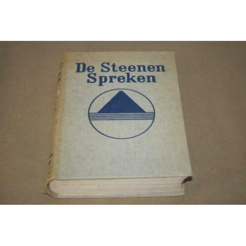 De steenen spreken - Originele uitgave 1941 !!
