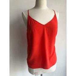 gestuz top zijde maat 40 rood