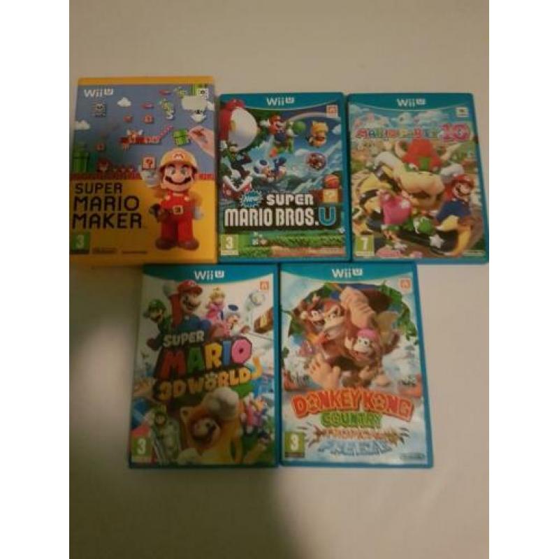 Wii u alles compleet