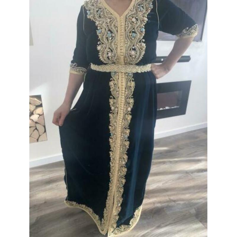 Caftan donker groen