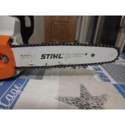 Jonge Stihl elektrische kettingzaag / motorzaag mse 170