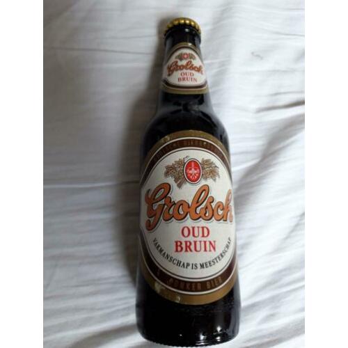 Grolsch bijzondere bierflessen w.o. kanonschot
