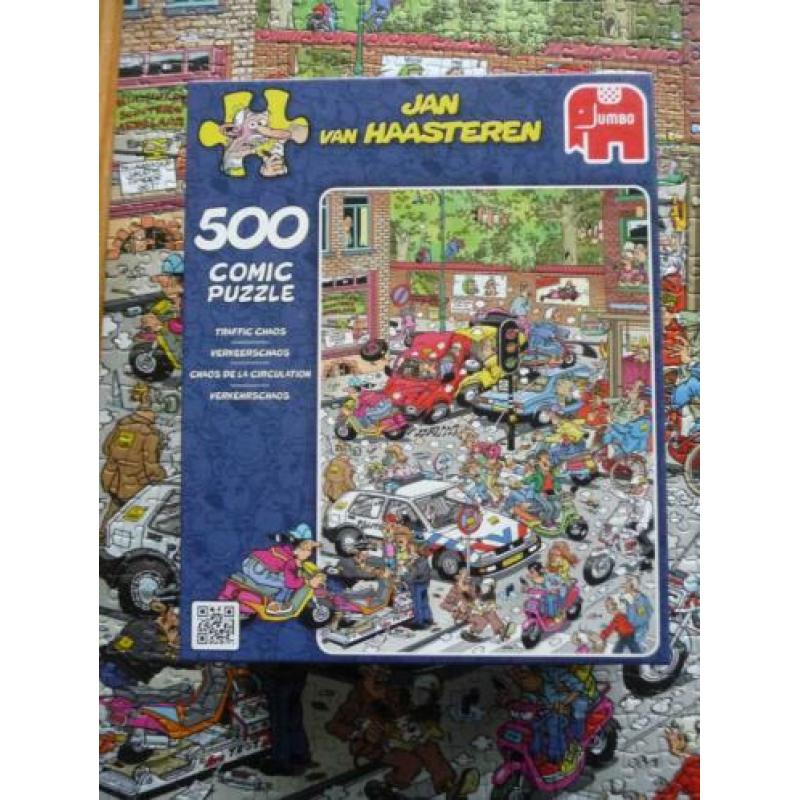 Jan van Haasteren Verkeerschaos 500 stukjes Jumbo