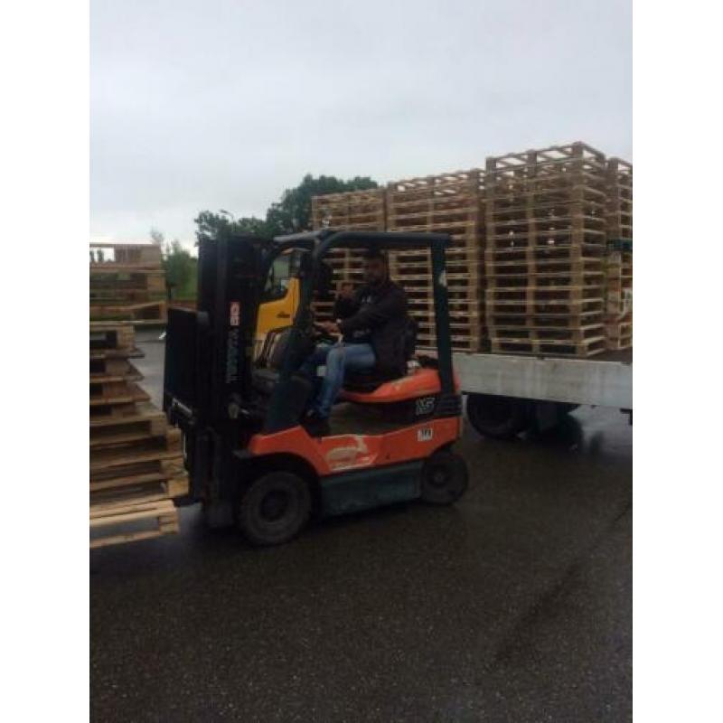 Pallets te koop gevraagd (blok, wegwerp, euro, cp & plastic)