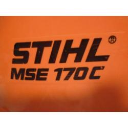 Jonge Stihl elektrische kettingzaag / motorzaag mse 170