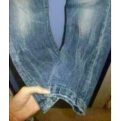 Drykorn licht blauwe jeans baggy model slim mt 30 M 28757