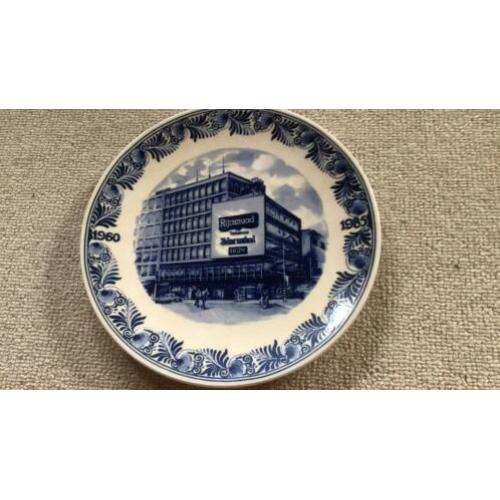Rijnmond 1960-1985 Delfts blauw // diam. 24 cm