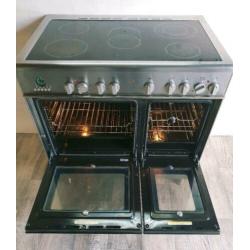 Zeer nette staat Keramische M-system Fornuis met twee ovens