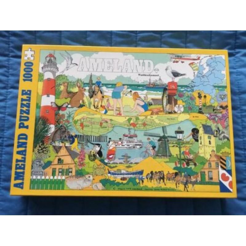 Provinciepuzzels Utrecht, Ameland, Veluwe, Achterhoek, Overi