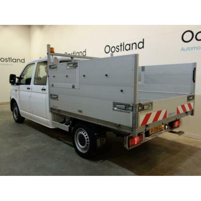 Volkswagen Transporter 2.0 TDI L2H1 DC 6 Pers. Kipper / Airc